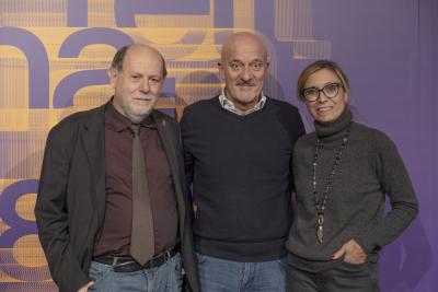Giancarlo Zappoli, Claudio Bisio, Flavia Marone